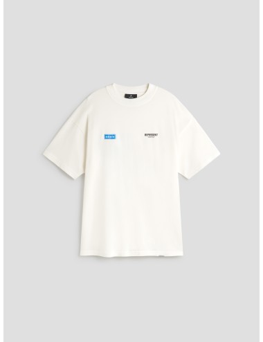 Camiseta blanca oversize Represent Owners Club para hombre - MARFRANC
