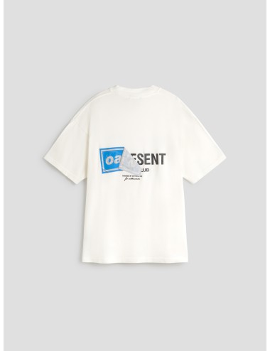Camiseta blanca oversize Represent Owners Club para hombre - MARFRANC