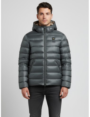 Chaquetón Eco Adams de Blauer en verde oscuro para hombre - MARFRANC
