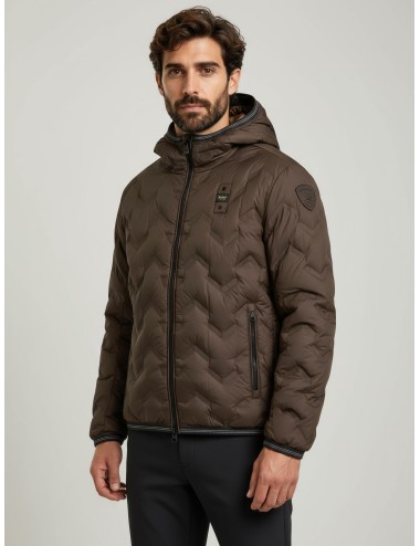 Chaquetón Piery de Blauer en marrón oscuro para hombre - MARFRANC