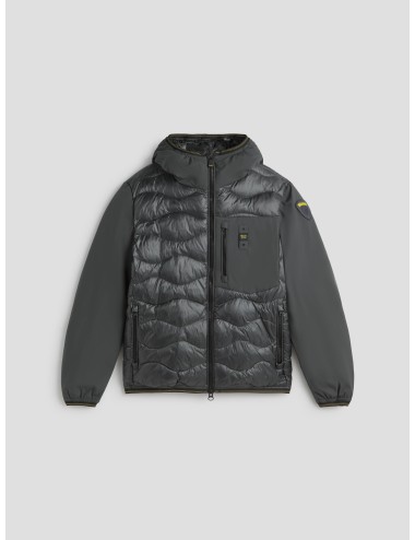 Plumífero Albert de Blauer en verde oscuro, diseñado para hombre que busca estilo y funcionalidad - MARFRANC
