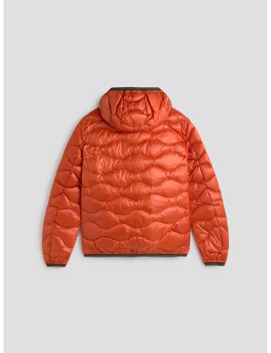Plumífero Wave de Blauer en anaranjado, diseñado para hombre que busca estilo y funcionalidad - MARFRANC