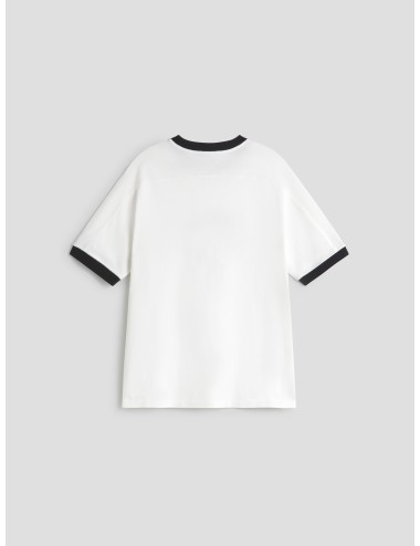 Camiseta Jaylin Tee Paris de ANINE BING en color ivory, diseñada para mujer - MARFRANC