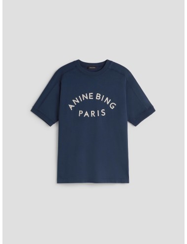 Camiseta Jaylin Tee Paris de ANINE BING en color azul, diseñada para mujer - MARFRANC