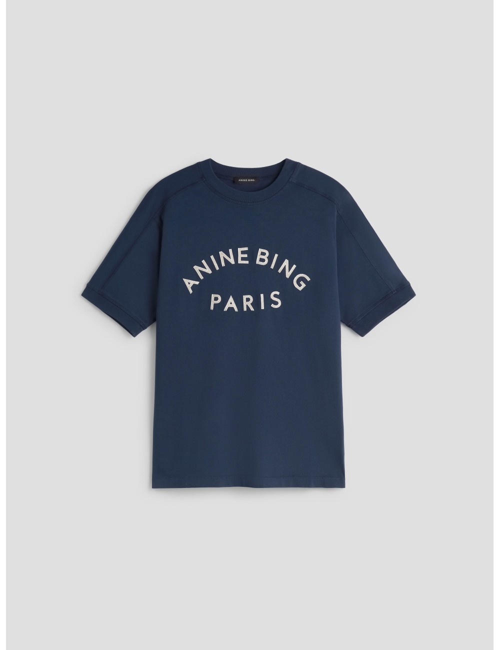 Camiseta Jaylin Tee Paris de ANINE BING en color azul, diseñada para mujer - MARFRANC Camiseta Jaylin Tee Paris de ANINE BING en color azul, diseñada para mujer - MARFRANC
