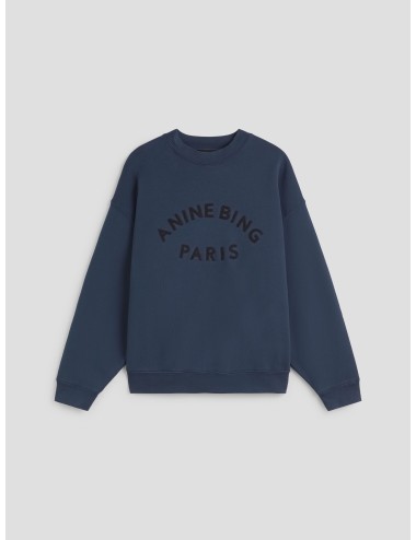 Sudadera Jaci de ANINE BING en azul oscuro, diseñada para mujer - MARFRANC