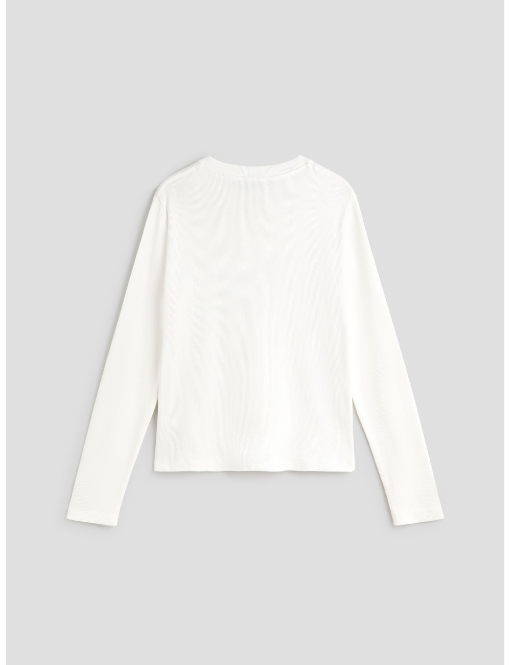 Camiseta de manga larga Alessia Long Sleeve Tee en color ivory de Anine Bing - MARFRANC Camiseta de manga larga Alessia Long Sleeve Tee en color ivory de Anine Bing - MARFRANC