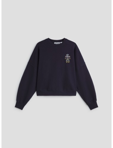 Sudadera ESSENTIEL ANTWERP Ibernatus en color navy para mujer - MARFRANC