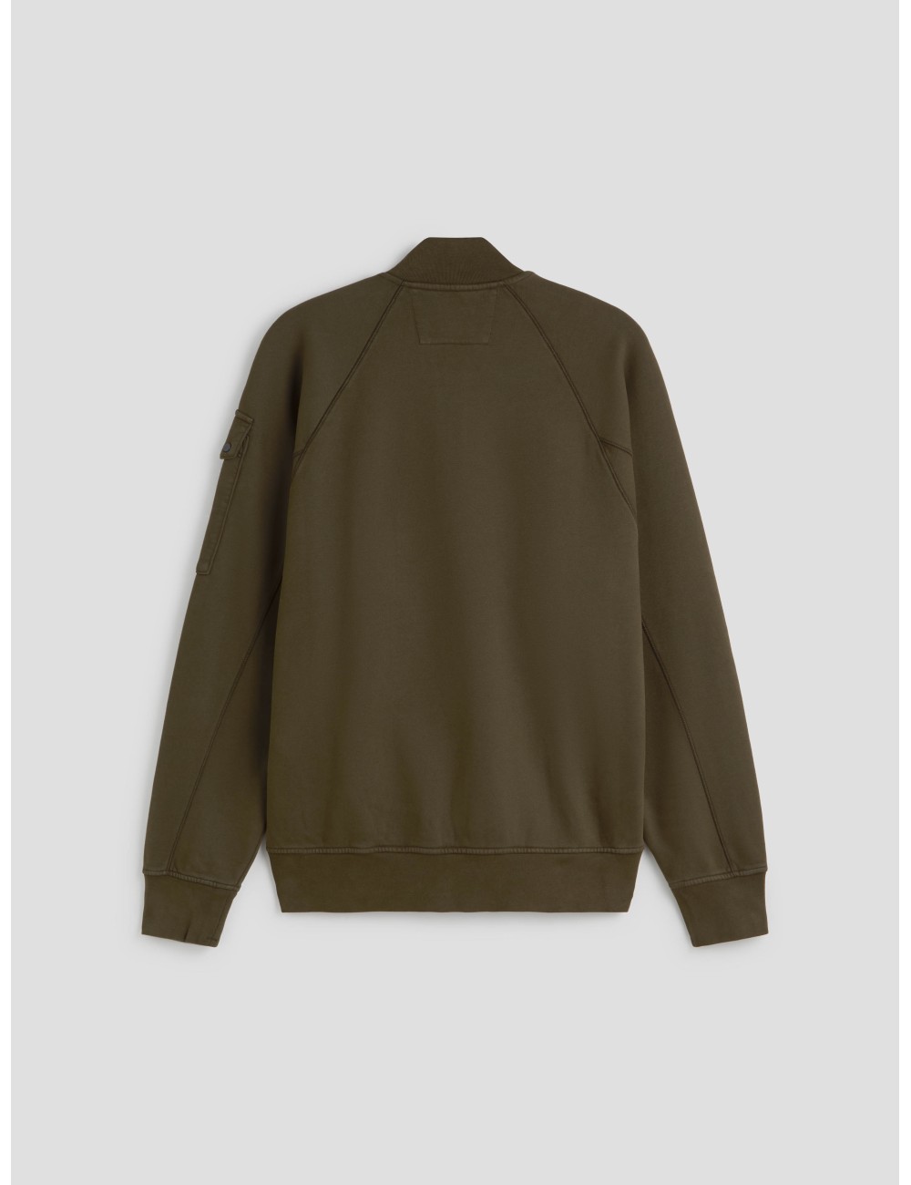 Sudadera bomber verde de C.P. Company para hombre, confeccionada 100 % en algodón de alta calidad - MARFRANC Sudadera bomber verde de C.P. Company para hombre, confeccionada 100 % en algodón de alta calidad - MARFRANC