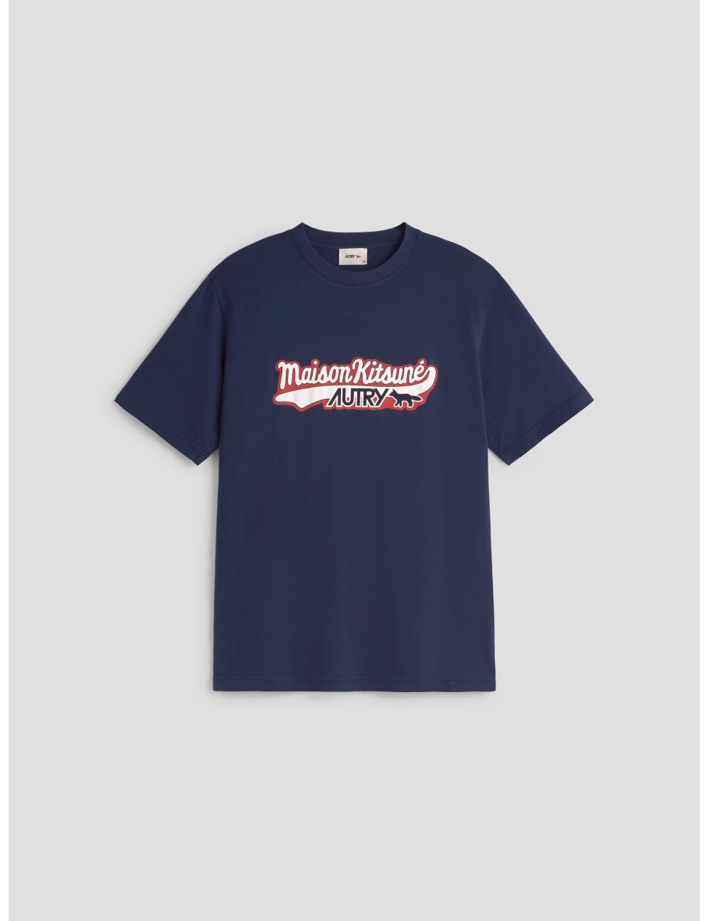 Camiseta Autry & Maison Kitsuné TSPX en azul para hombre - MARFRANC Camiseta Autry & Maison Kitsuné TSPX en azul para hombre - MARFRANC