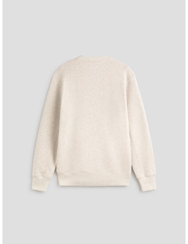 Sudadera M Kitsune de la colaboración exclusiva entre Autry y Maison Kitsuné, en color blanco - MARFRANC