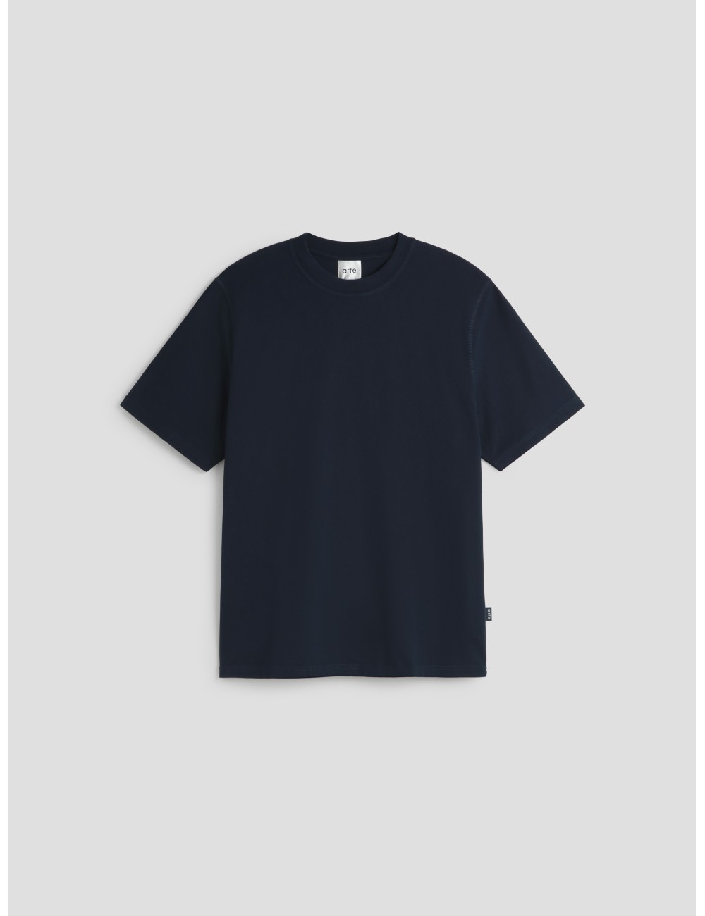 Camiseta Blocks Print de Arte en azul, confeccionada en algodón grueso para un acabado premium - MARFRANC Camiseta Blocks Print de Arte en azul, confeccionada en algodón grueso para un acabado premium - MARFRANC
