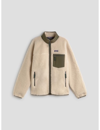Chaqueta polar Patagonia en tonos Off White y Verde para hombre - MARFRANC
