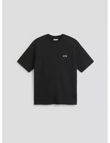 Camiseta ARTEI ARTE FOR ALL T-SHIRT AW25-199T negro para hombre, en algodón pesado con diseño gráfico - MARFRANC