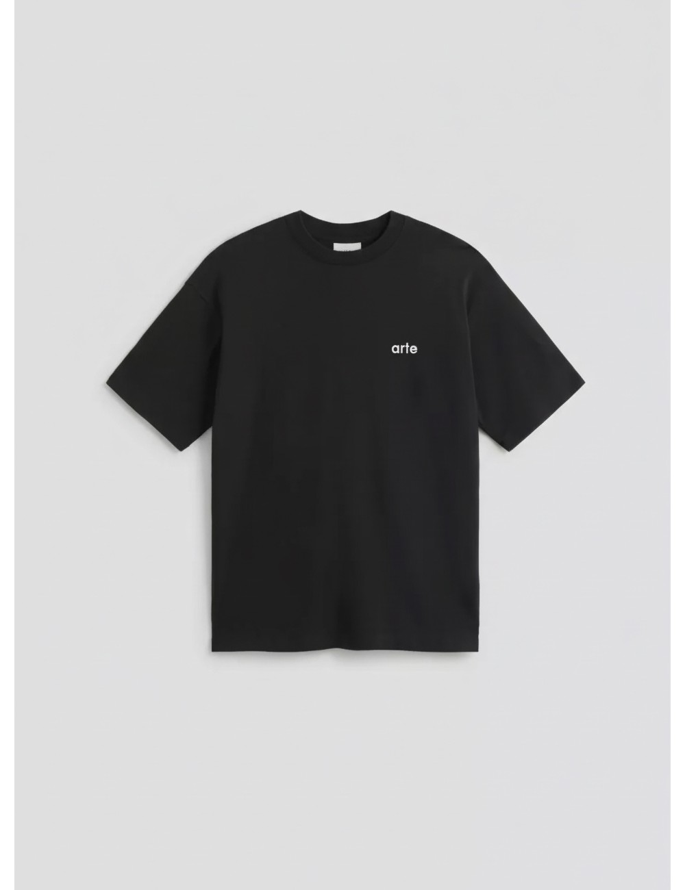 Camiseta ARTEI ARTE FOR ALL T-SHIRT AW25-199T negro para hombre, en algodón pesado con diseño gráfico - MARFRANC Camiseta ARTEI ARTE FOR ALL T-SHIRT AW25-199T negro para hombre, en algodón pesado con diseño gráfico - MARFRANC