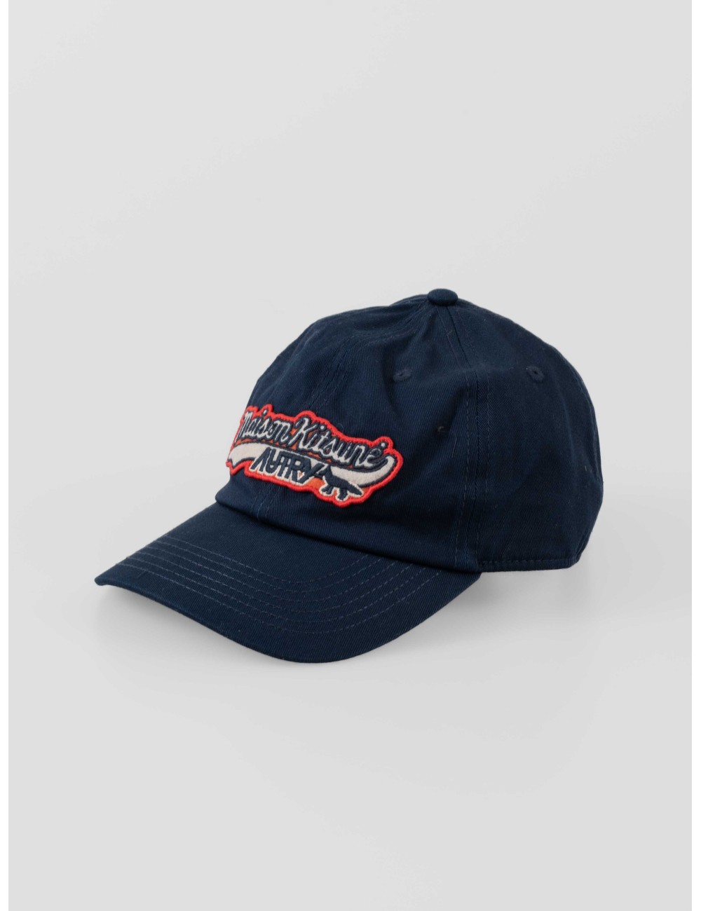 Gorra azul para hombre de la colaboración AUTRY & MAISON KITSUNÉ, modelo ACPU-MK3B - MARFRANC Gorra azul para hombre de la colaboración AUTRY & MAISON KITSUNÉ, modelo ACPU-MK3B - MARFRANC