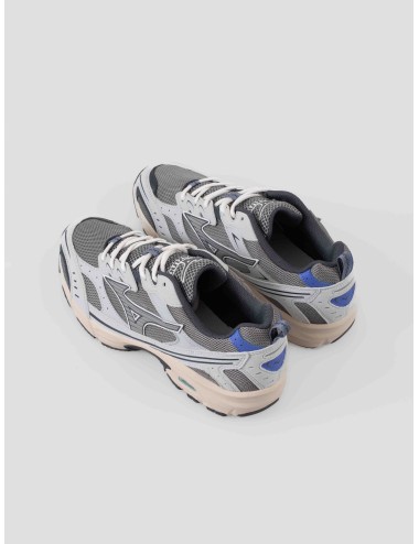 Mizuno MXR D1GA256201 hombre en malla técnica gris/azul y nobuck sintético, suela EVA multicapas diseño japonés - MARFRANC