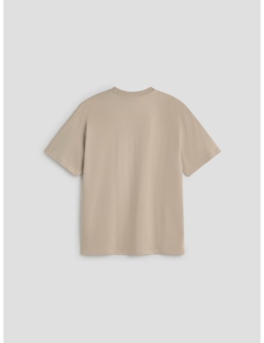 Camiseta CHASE de Carhartt en color beige, diseñada para hombre - MARFRANC