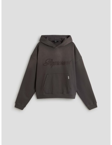 Sudadera Represent APPLIQUE HOODIE After Dark para hombre, 100% algodón, aplique texturizado, estilo urbano premium - MARFRANC