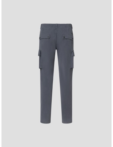 Pantalón Mason’s Chileat azul para hombre, mezcla de modal y algodón elástico, estilo elegante y versátil MARFRANC