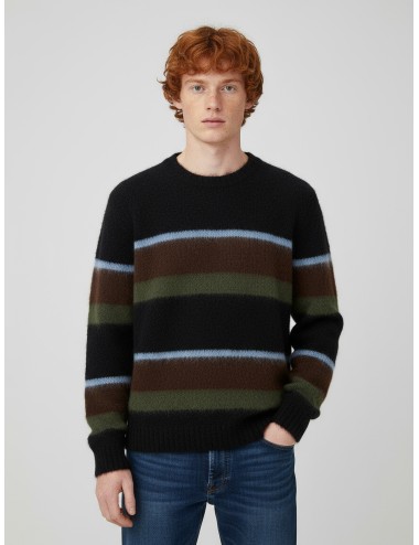 Suéter Carhartt Merton multicolor para hombre, mezcla de alpaca y nailon, diseño jacquard moderno MARFRANC