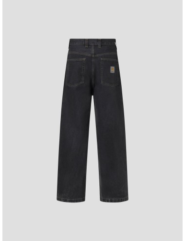 Pantalón Patagonia Brandon Pant negro para hombre, 100% algodón, corte recto y holgado, estilo urbano MARFRANC