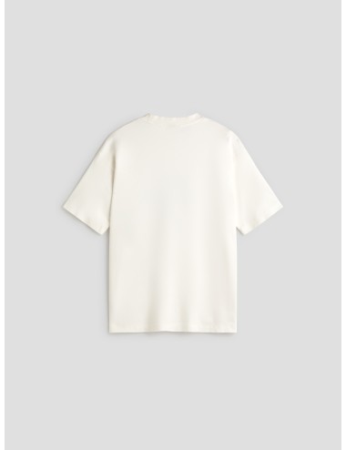 Camiseta Drôle de Monsieur Drôle Palace off white para hombre, 100% algodón, estilo gráfico streetwear MARFRANC