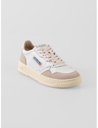 Zapatillas Autry Medalist Low mujer White piel y ante estilo vintage disponibles en MARFRANC