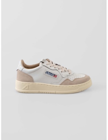 Zapatillas Autry Medalist Low mujer White piel y ante estilo vintage disponibles en MARFRANC