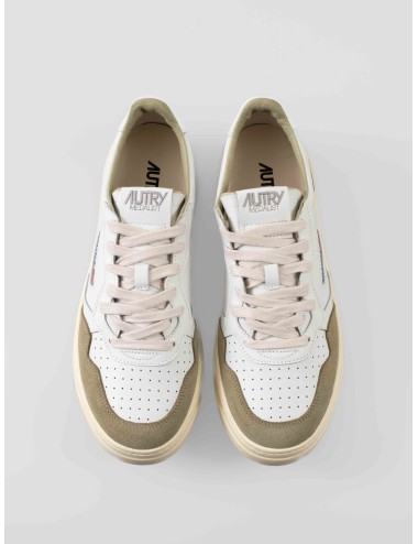 Zapatillas Autry Medalist Low hombre White Grey Green disponibles en MARFRANC