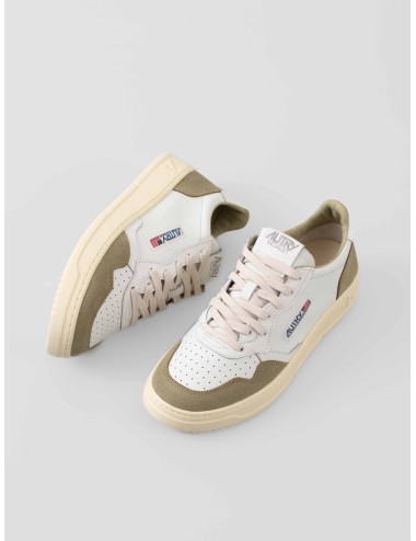 Zapatillas Autry Medalist Low hombre White Grey Green disponibles en MARFRANC