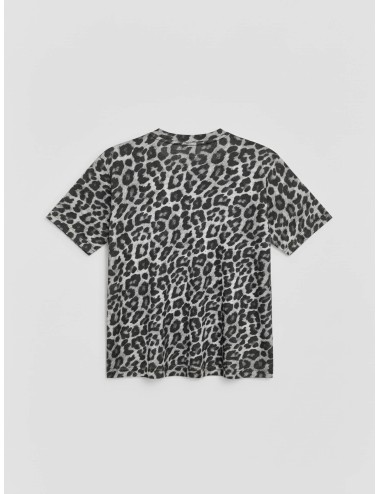 En MARFRANC te presentamos la Cohen Tee de Anine Bing con estampado de leopardo para mujer