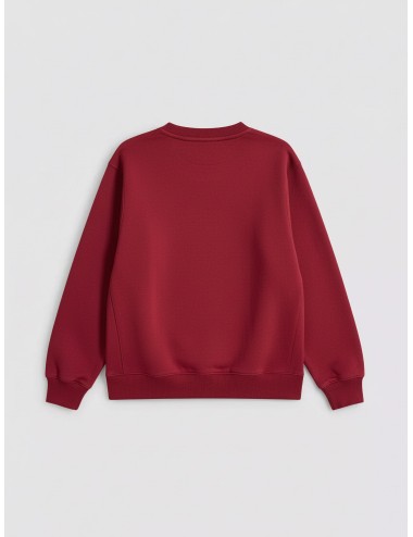 En MARFRANC te presentamos la sudadera Miles Sweatshirt Chenille Signature de Anine Bing en color Cabernet para mujer