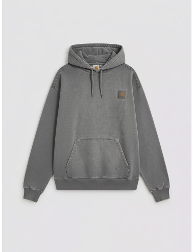 La sudadera Carhartt WIP Hoodee Vista Sweat I029523 en color Black Garment Wash - MARFRANC