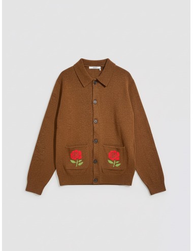 En MARFRANC presentamos el cárdigan EDMMOND DOPPEL 325-60-14790 en tono chocolate para hombre