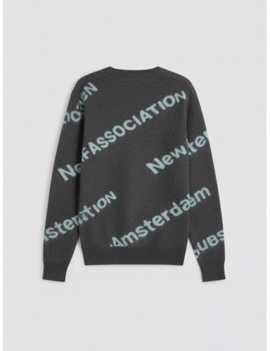 En MARFRANC presentamos el jersey New Amsterdam SHA 2502029002 en gris y azul claro para hombre