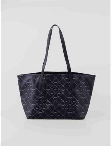 Bolso shopper Zadig&Voltaire Z Shopper Monogram negro para mujer con estampado gráfico, disponible en MARFRANC.