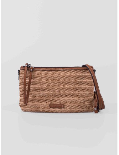 Gianni Chiarini BS 10865 Marcella Clutch naturale rafia con piel bolso mujer MARFRANC