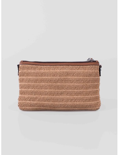 Gianni Chiarini BS 10865 Marcella Clutch naturale rafia con piel bolso mujer MARFRANC