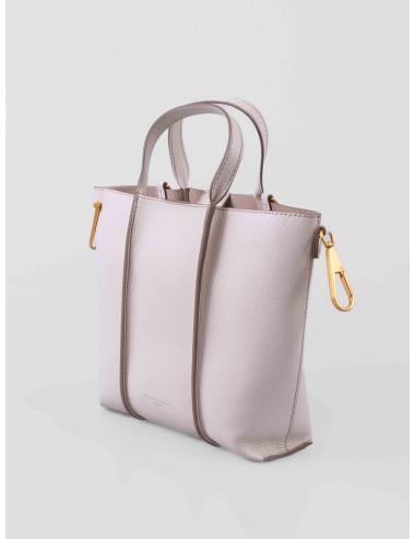 Gianni Chiarini Zahara bolso shopper piel marble mujer asas superiores cierre metálico MARFRANC