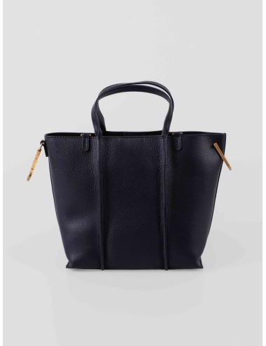 Gianni Chiarini Zahara BS 11910 nero bolso shopper de piel mujer con asas y correa MARFRANC