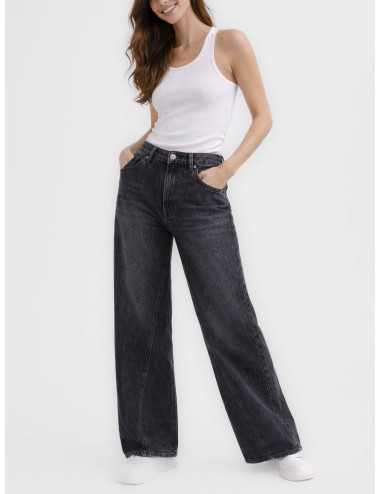 Pantalón BRIE JEAN de ANINE BING en color negro, diseñado para mujer