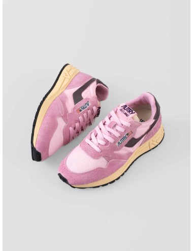 Autry – Reelwind Low Wom Suede/Net – Roseate/Rose – Zapatillas bajas – Mujer – Ante y malla – MARFRANC