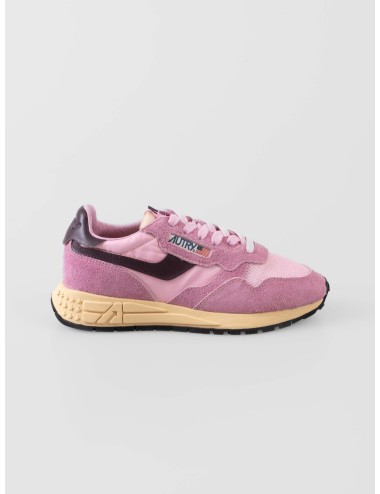 Autry – Reelwind Low Wom Suede/Net – Roseate/Rose – Zapatillas bajas – Mujer – Ante y malla – MARFRANC