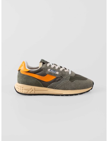 Autry - Reelwind Low Man Suede/Net - Per Salvia / Smoked Green - Zapatillas bajas - Hombre - Ante y malla - MARFRANC