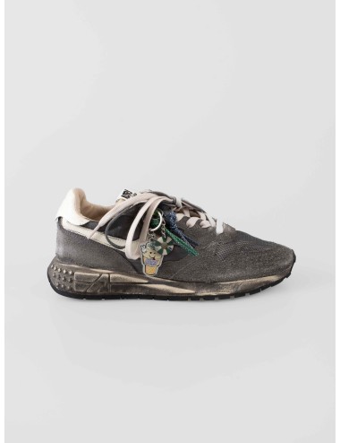 Autry - Reelwind SV Low Man Sue/Nylnet - White / Black - Zapatillas bajas - Hombre - Serraje y malla - MARFRANC