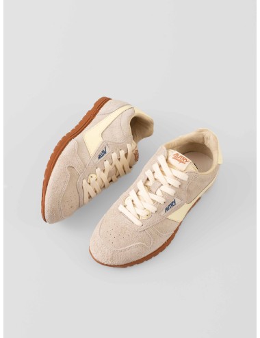 Autry - Windspin Low Wom Suede/Leat - Wife / Rutabaga - Zapatillas bajas - Mujer - Serraje y piel - MARFRANC
