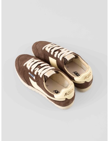Autry - Windspin Low Wom Suede/Leat - Tundra / Rutabaga - Zapatillas bajas - Mujer - Serraje y piel - MARFRANC