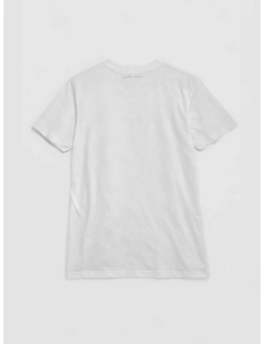 Camiseta Anine Bing Walker Tee Leopard ivory oversize para mujer, 100% algodón con print leopardo desvaído - MARFRANC