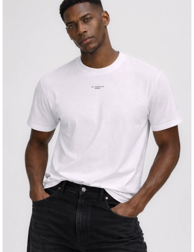 Drôle de Monsieur PERM-TS202-CO002-OPW optic white camiseta hombre algodón interlock MARFRANC.